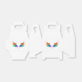 Fluffy Rainbow Wings Geschenkschachtel (Ungefaltet)
