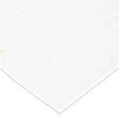 Fluffy Rainbow Wings Großer Tischläufer (Ecke)