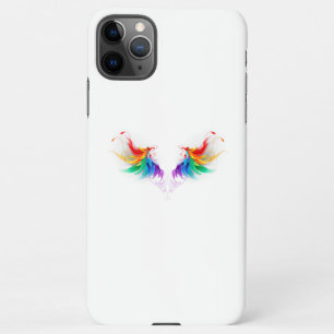 Fluffy Rainbow Wings iPhone 11Pro Max Hülle