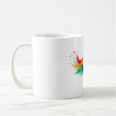 Fluffy Rainbow Wings Kaffeetasse (Links)