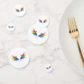 Fluffy Rainbow Wings Konfetti (Gruppe)