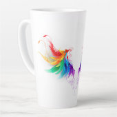 Fluffy Rainbow Wings Milchtasse (Linke Ecke)