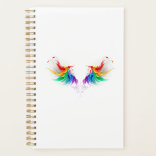 Fluffy Rainbow Wings Planer