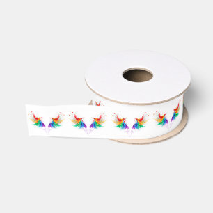 Fluffy Rainbow Wings Ripsband