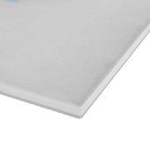 Fluffy Rainbow Wings Schneidebrett (Ecke)