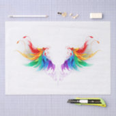 Fluffy Rainbow Wings Seidenpapier (Handwerk)