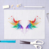 Fluffy Rainbow Wings Seidenpapier (Handwerk)