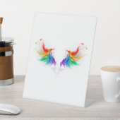 Fluffy Rainbow Wings Sockelschild (In SItu)