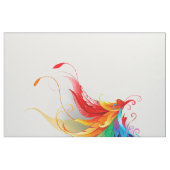 Fluffy Rainbow Wings Stoff (Fat Quarter (45,7 x 55,9 cm))