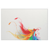 Fluffy Rainbow Wings Stoff (Fat Quarter (45,7 x 55,9 cm))