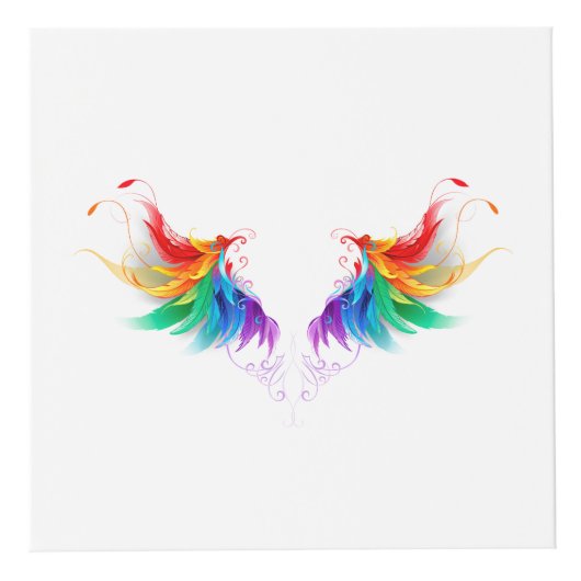 Fluffy Rainbow Wings Würfel (Rechts)