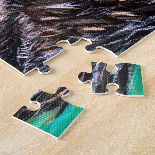 Fluffy Sea Otter Painting Puzzle (Seite)