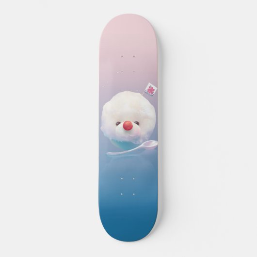 Fluffy Shaved Ice Skateboard (Vorderseite)
