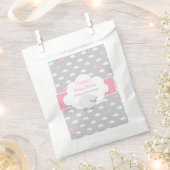 Fluffy Sheep Baby Duwer Fevor Taschen (Pink) Geschenktütchen (Ausgeschnitten)