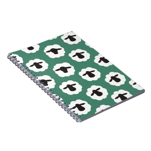 Fluffy Sheep Crafts Muster Notizblock (Rechte Seite)