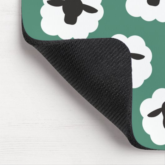 Fluffy Sheep Liebe Mousepad (Ecke)