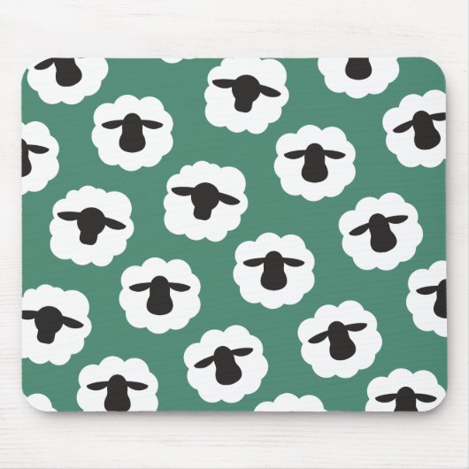Fluffy Sheep Liebe Mousepad (Vorne)