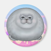 Fluffy Siegel Magnet (Vorne)