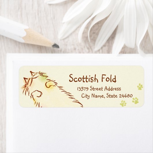 Fluffy Sleepy Cat (Insitu)