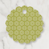 Fluffy Squirrel Gift Winter Baby Shower Gift  Geschenkanhänger (Rückseite)