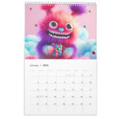 Fluffy Sweet Monsters – 2026 Calendar Kalender (Jan 2026)