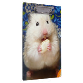 Fluffy Syrian Hamster Kokolinka Klemmbrett (Rechts)