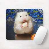 Fluffy Syrian Hamster Kokolinka Mousepad (Mit Mouse)