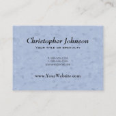 Fluffy Tabby Cat Kitten Face Light Grau Visitenkarte (Rückseite)