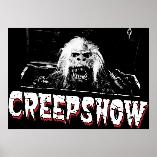 Fluffy the Crate Beast Creepshow Poster (Vorne)