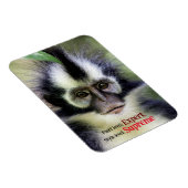 Fluffy Thomas Leaf Affe Magnet (Rechte Seite)