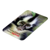 Fluffy Thomas Leaf Affe Magnet (Linke Seite)