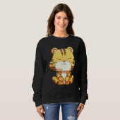 Fluffy Tiger Zen  Pamper Yourself Sweatshirt (Vorne ganz)