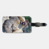 Fluffy Ugly Chicken, Gepäckanhänger (Rückseite horizontal)