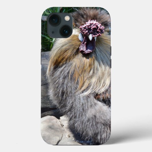 Fluffy Ugly Chicken, iPhone 13 Fall Case-Mate iPhone Hülle (Rückseite)