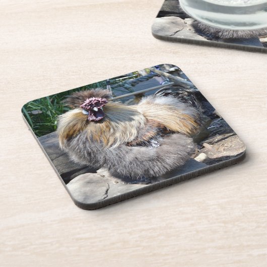 Fluffy Ugly Chicken, Untersetzer (Linke Seite)