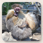 Fluffy Ugly Chicken, Untersetzer (Vorderseite)
