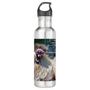 Fluffy Ugly Chicken, Wasserflasche Edelstahlflasche