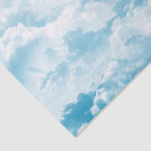 Fluffy White Clouds Blue Sky Decoupage Seidenpapier (Ausschnitt)