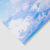 Fluffy White Clouds Blue Sky Decoupage Seidenpapier (Ausschnitt)