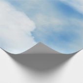 Fluffy White Clouds Geschenkpapier (Ecke)