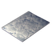 Fluffy White Clouds Notizblock (Linke Seite)