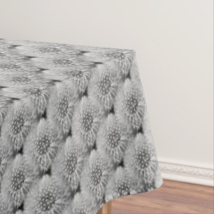 Fluffy White Dandelion Blume Naturmuster Tischdecke