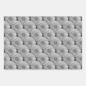 Fluffy White Dandelions Nattern Muster  Geschenkpapier Set (Vorderseite 2)