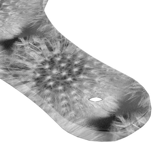 Fluffy White Dandelions Nattern Muster Schneidebrett (Ecke)