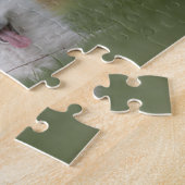 Fluffy White Keeshond Puppy Puzzle (Seite)