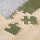 Fluffy White Poodle Puppy Dog Puzzle (Seite)