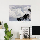 Fluffy Whites Poster (Heimbüro)