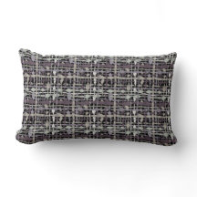 Fluffy Woven Graphic Fabric Gray