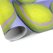 Fluffy Yellow Tennis ball, Geschenkpapier (Rolleneckpunkt)