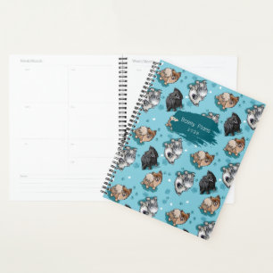 Fluffybutt Pomeranian KiniArt Planer